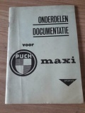 Puch Maxi boekje documentatie