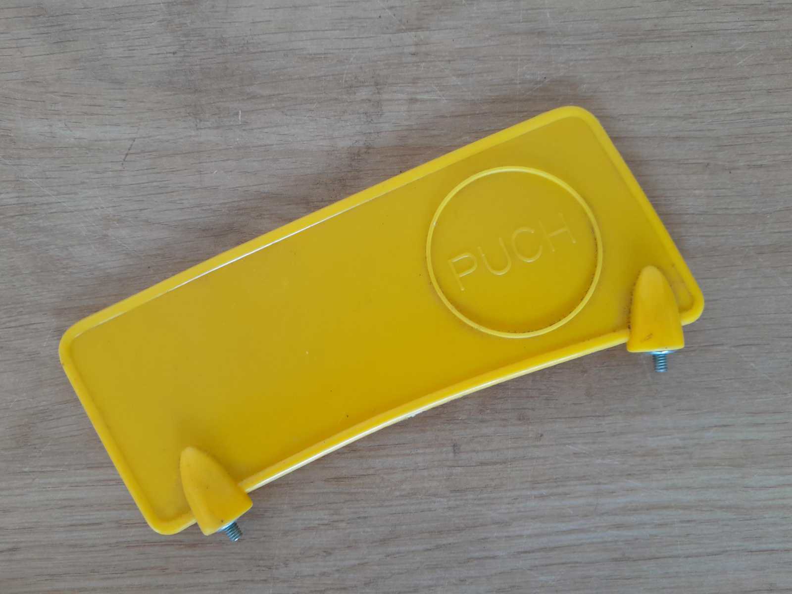Puch Maxi N NOSgeel plaatje voorspatbord