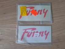 Citta Funny stickers rood en roze