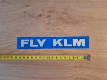 FLY KLM sticker