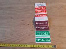 Sigaretten Oldschool sponsor stickerset
