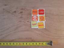 Diverse NL merk stickers klein