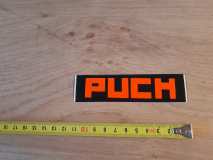 ''Puch'' Sticker fel oranje