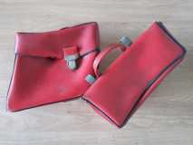 *VERKOCHT* Antieke bagagetas set