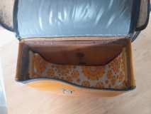 *VERKOCHT* Antieke bromfietstas 60s 70s Puch Maxi N