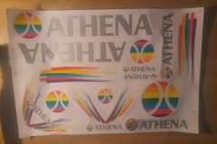 Athena cilinderkit stickervel groot