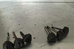 Puch Maxi S zijkapbouten origineel 6 x