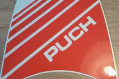 Puch Macho koplampspoiler sticker