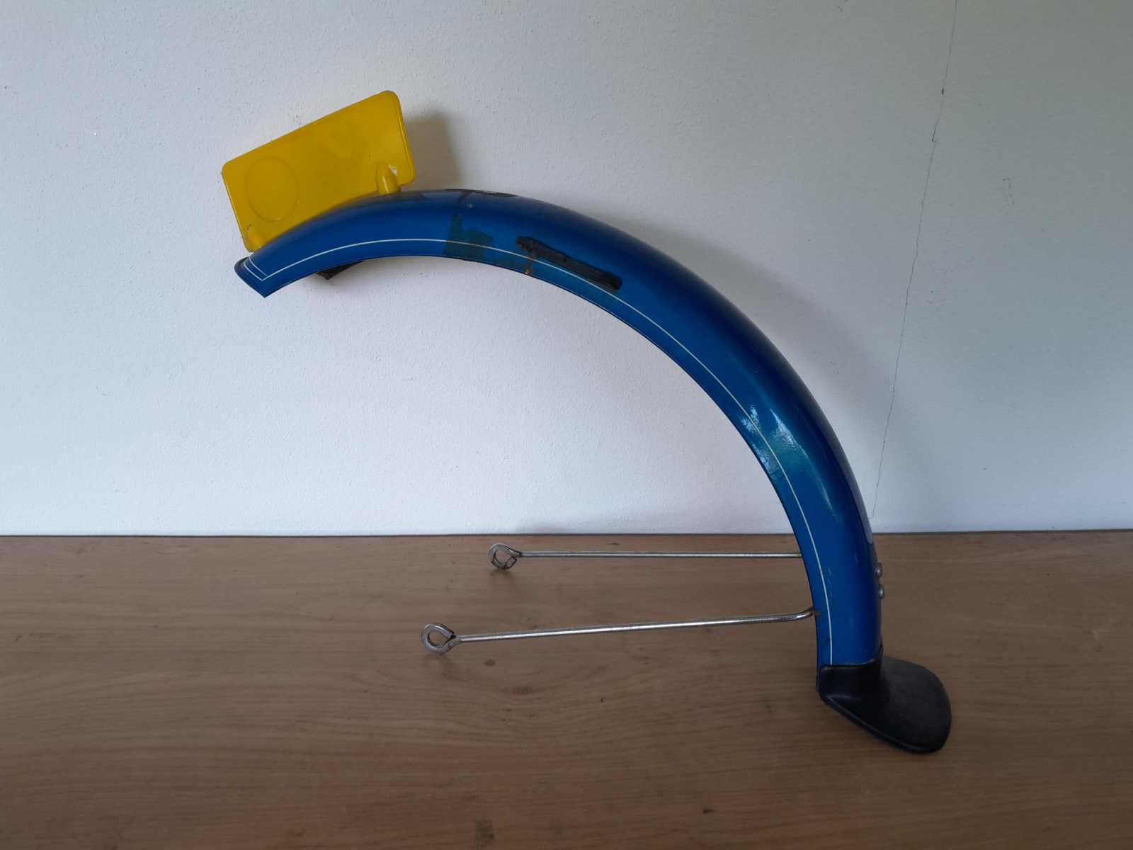 Puch Maxi Starlet origineel blauw voorspatbord