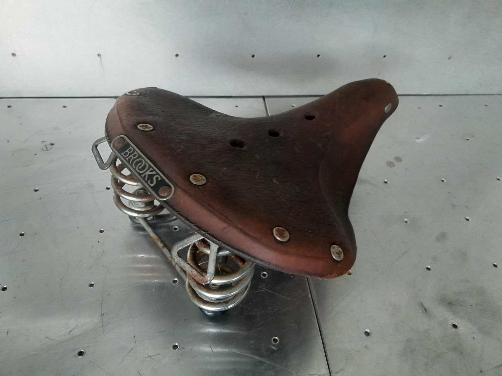 Puch Maxi origineel leren Brooks zadel