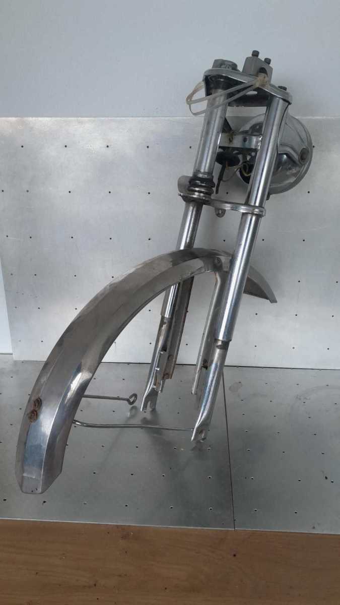 Puch Maxi complete voorophanging chroom