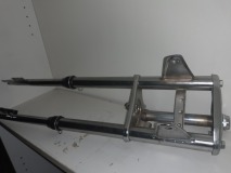 Puch Maxi voorvork als origineel chroom nieuw