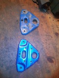 Puch Maxi originele kroonplaat blauw origineel