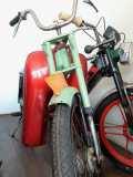 Puch Maxi beenschild rood