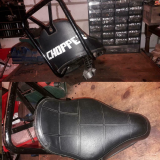Puch Macho 2-Speed ''CHOPPER'' zadel origineel