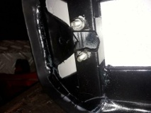 *VERKOCHT* Puch buddyseat zadel voorbewerkt voor lage positionering / race