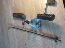 *VERKOCHT* Puch Macho 2-Speed originele voetsteunset