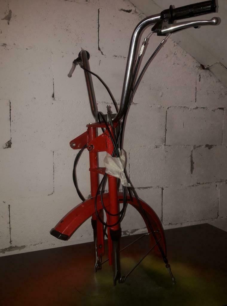 * VERKOCHT* Puch Maxi-S complete originele voorvork