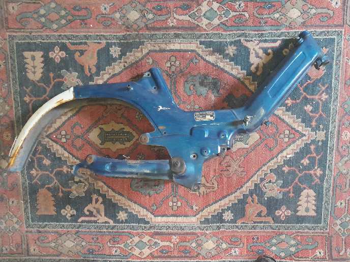 *VERKOCHT* Puch Maxi Steyr-Daimler frame blauw