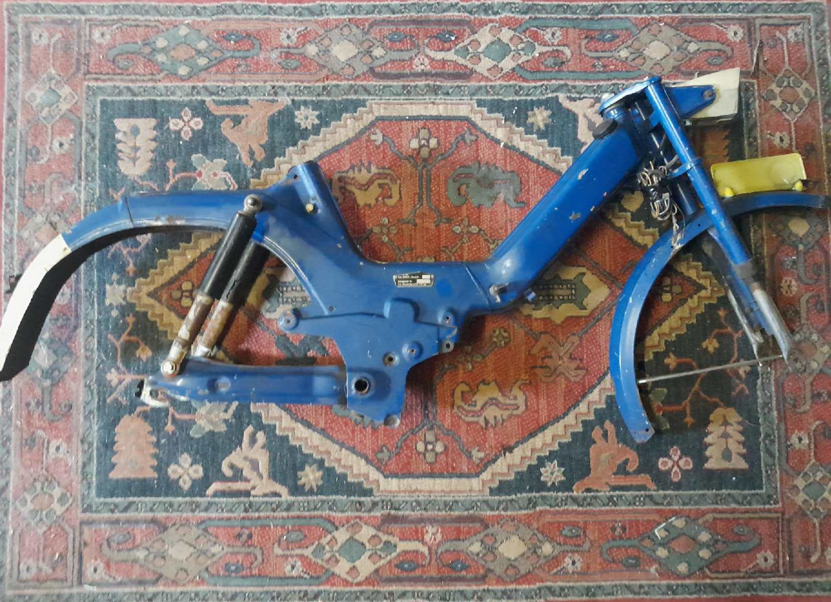 *VERKOCHT*  Puch Maxi compleet frame