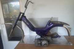 Puch Maxi-s 1st generatie frame en blok