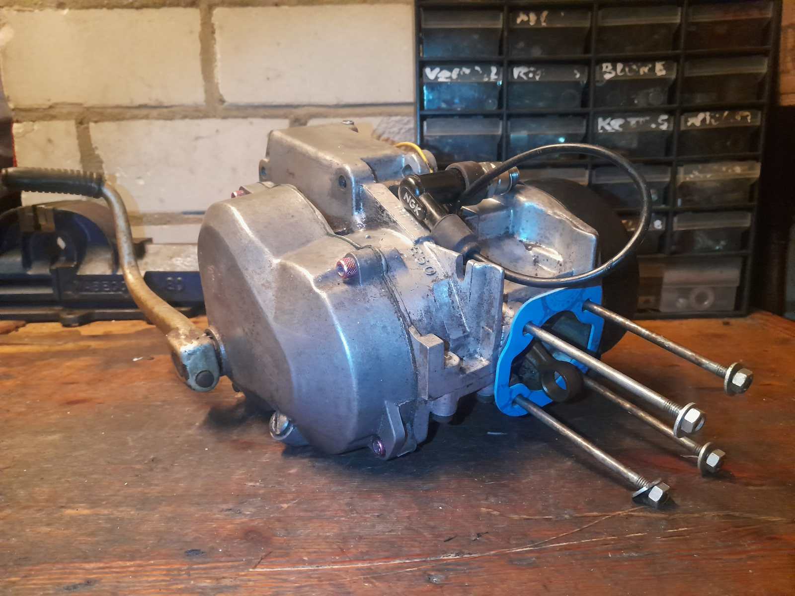 *VERKOCHT*Puch Maxi kickstartblok origineel opbouw *VERKOCHT*