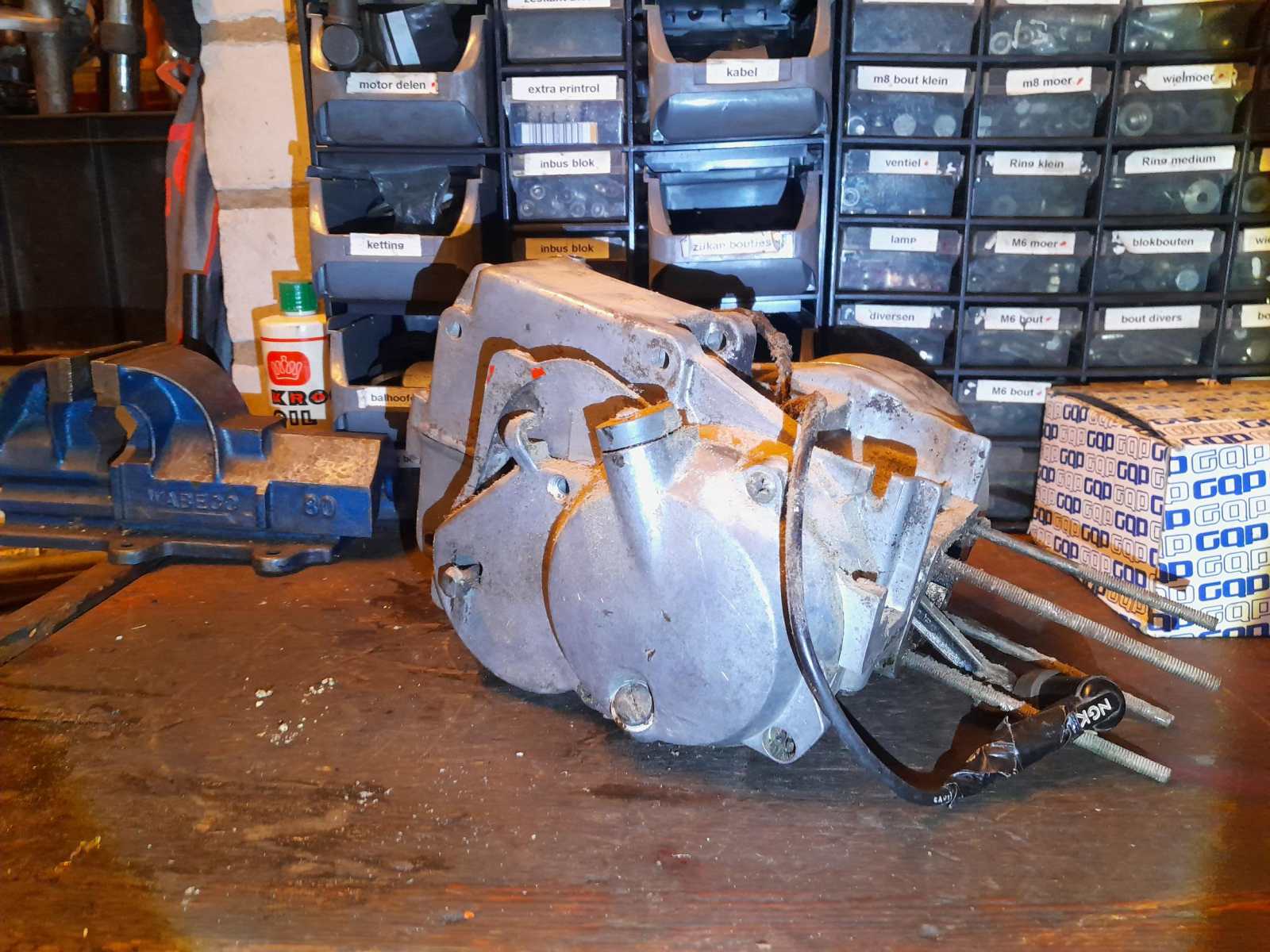 Puch Maxi City 25 4 gelagerd origineel snorfietsblok