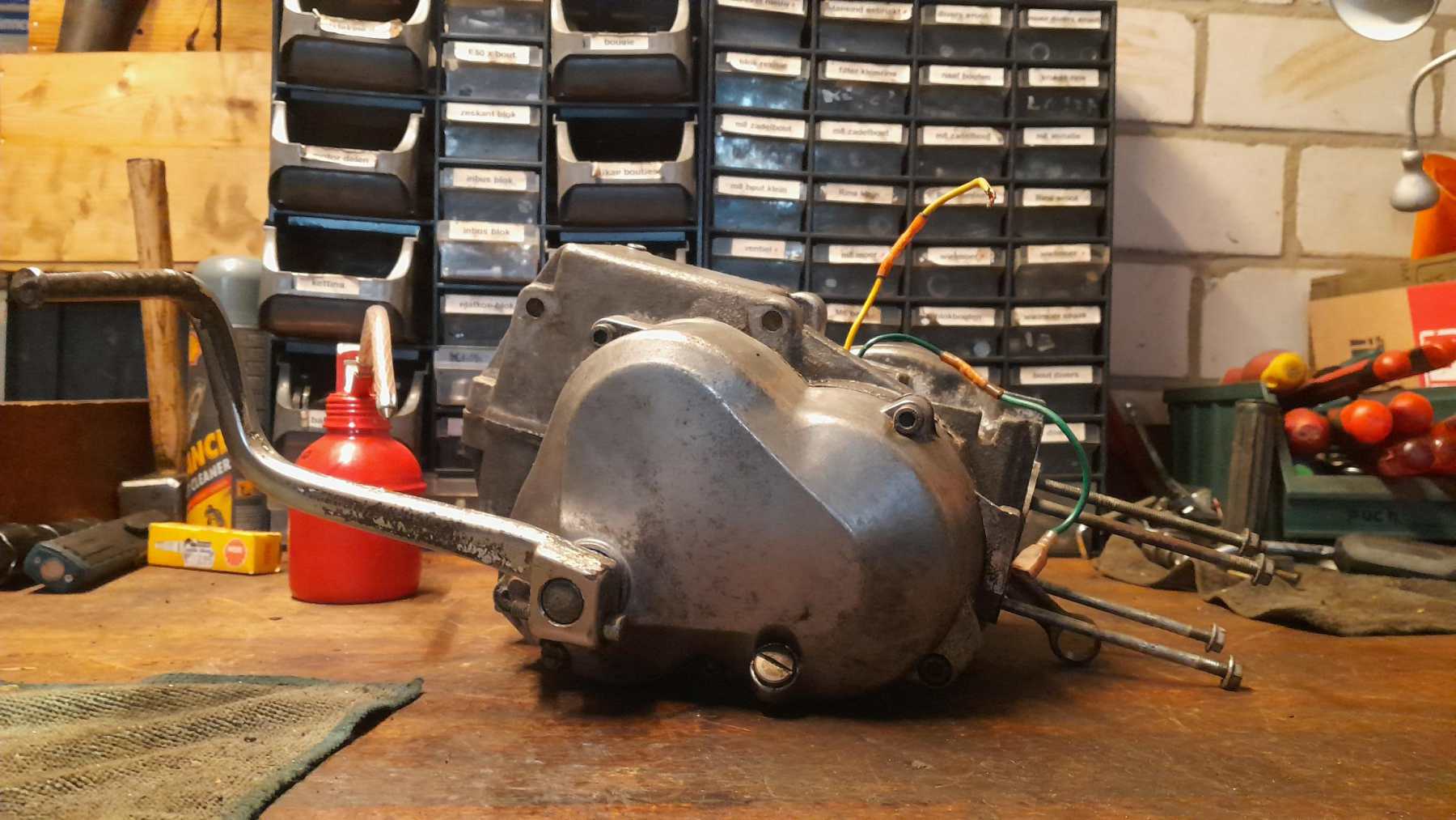 *VERKOCHT* Puch Maxi kickstartblok