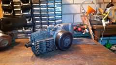 Puch Maxi 4 gelagerd motorblok