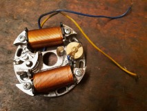ontsteking dubbele lichtspoel