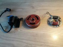 Motoplat ''Mini4 HIERRO'' ontsteking compleet
