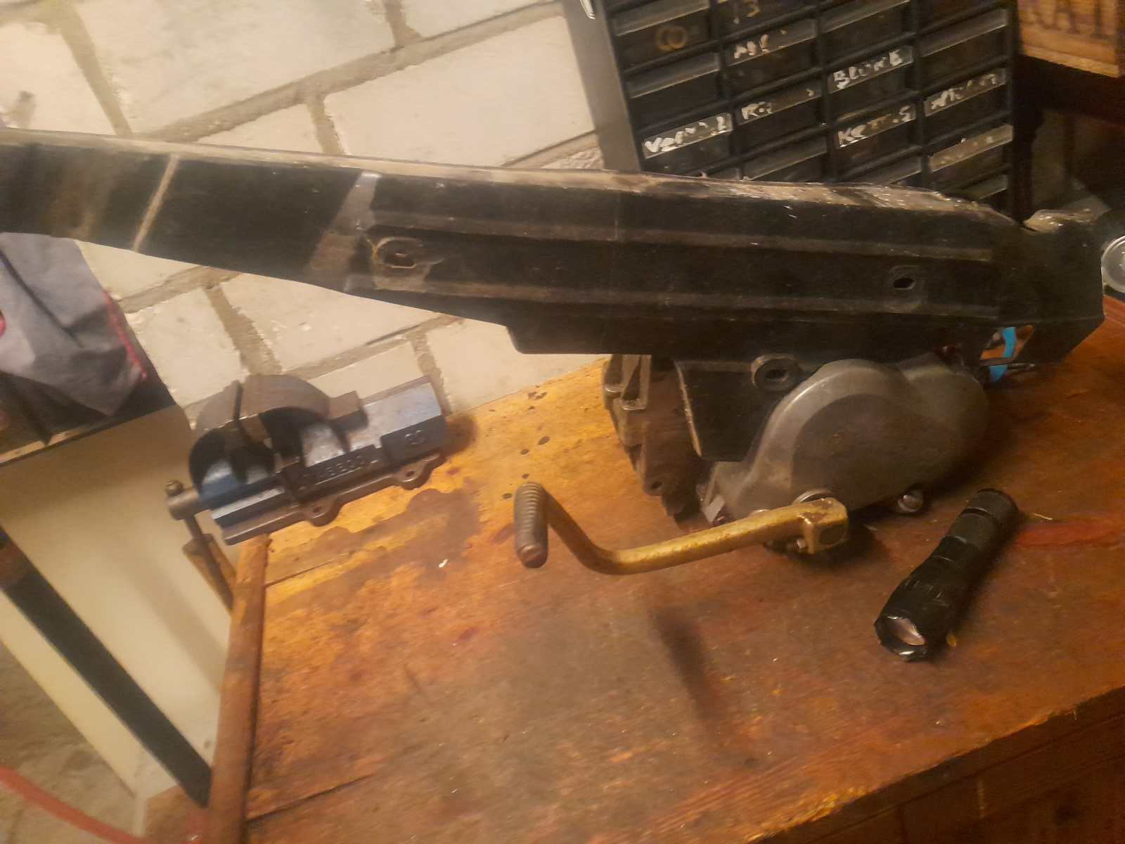 Puch Maxi kickstartkap