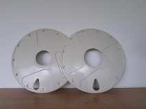 NOS wielplaatset wit