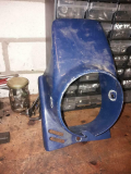 Koplampspoiler Blauw jaren 80