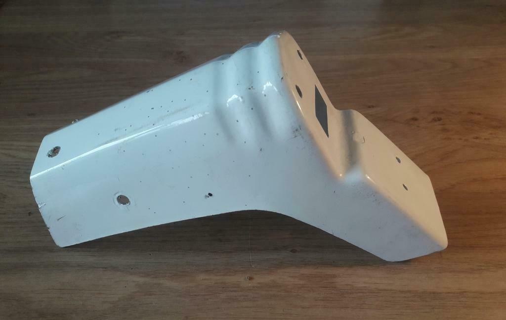 2 speed achterspatbord wit origineel