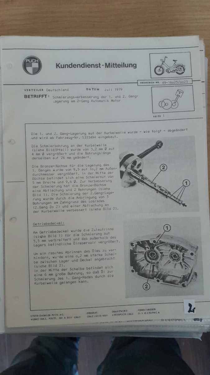 Clubmap item ! : Puch Maxi ZA50 documentatie / technische data
