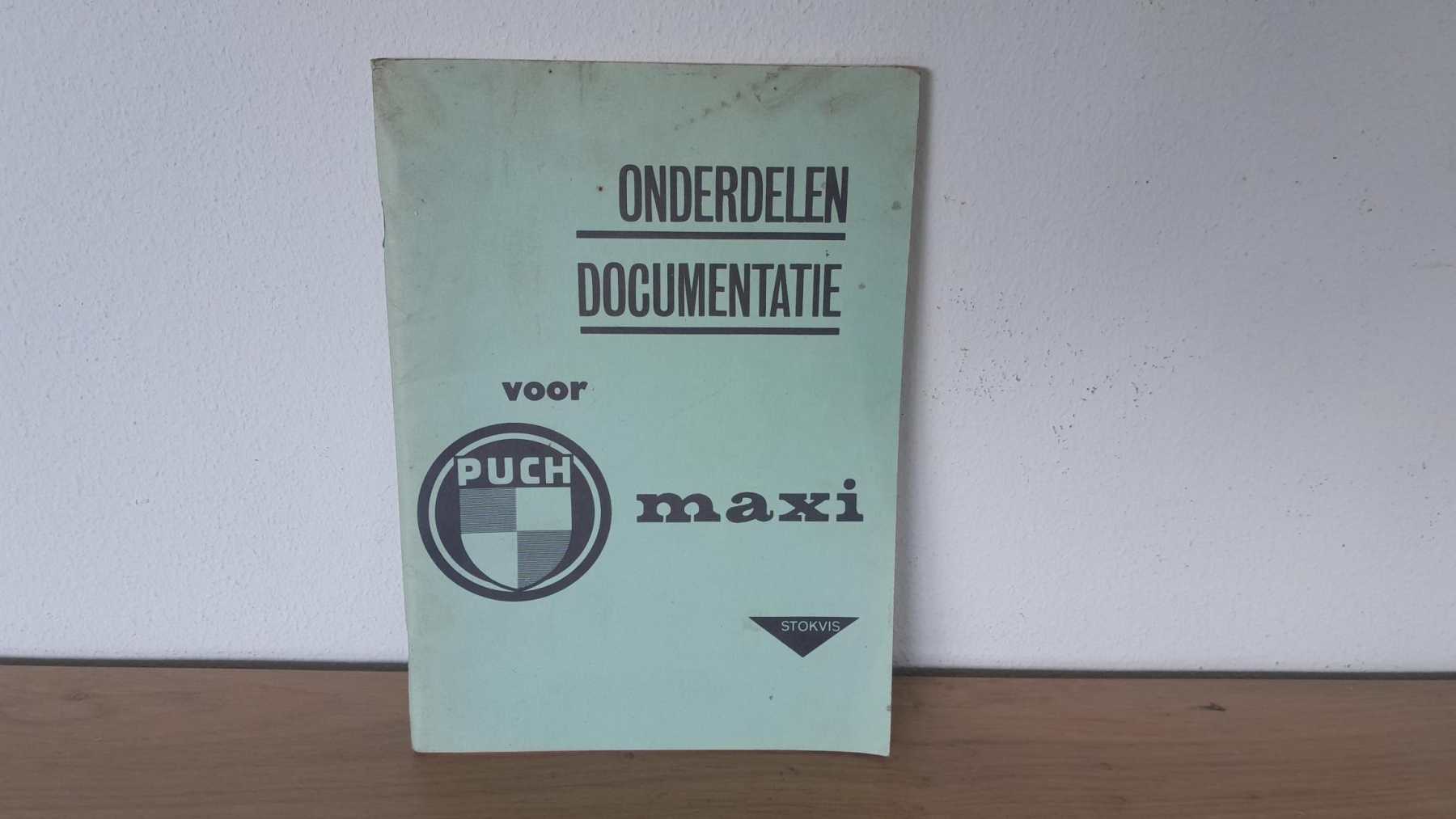 Stokvis Puch Maxi N onderdelendocumentatie