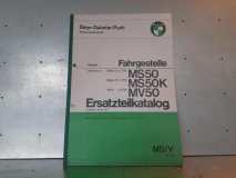 Puch MS50,MS50K & MV50 onderdeel catalogus