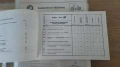 Clubmap item ! : Puch afstelling tabellen