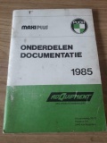 Puch onderdelen documentatie 1985