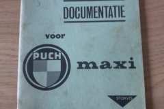 Puch Maxi 1976 onderdelen documentatie