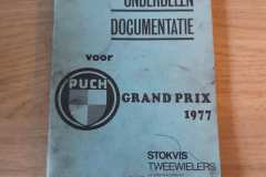 Puch Grand Prix 1977 blauw matige staat