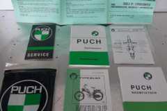 Puch MV Skyhunter / Skytrack compleet NOS pakket handleiding