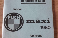 Puch Maxi Stokvis uitgave Onderdelen documentatie