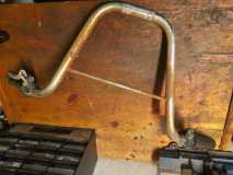 Puch Maxi origineel stuur roestig origineel semi compleet met hendels