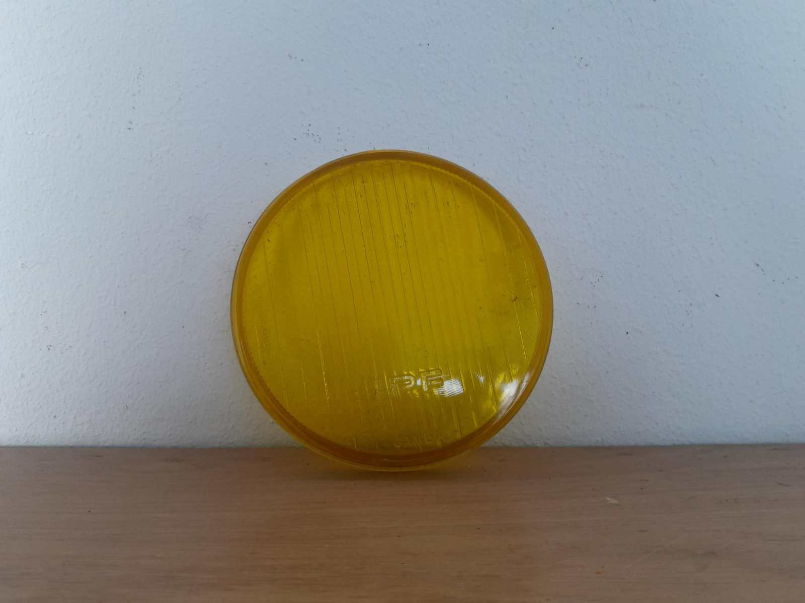 Puch Maxi koplampglas geel