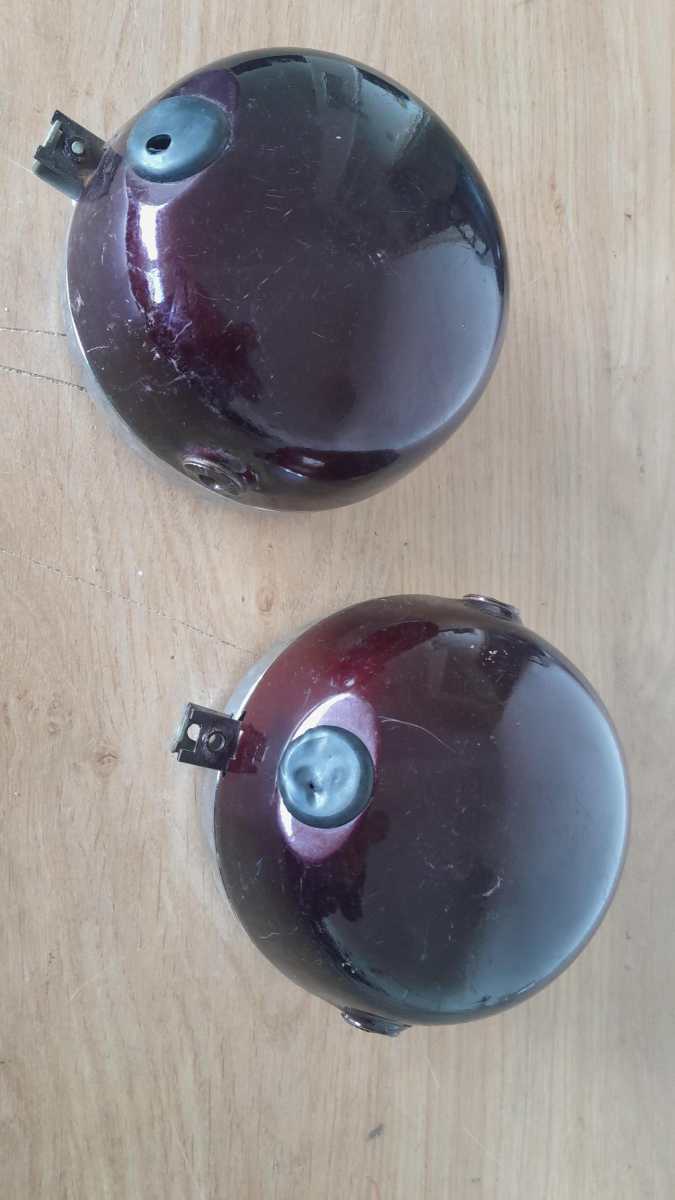 Puch Maxi Nostalgie koplampen. Puch Maxi Nostalgie 1976 maroon-bruin.