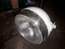 Puch Maxi koplamp wit