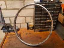 Puch Maxi velgrand 17 inch spaakwiel origineel