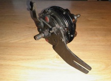 Puch Maxi complete achterwiel naaf zwart